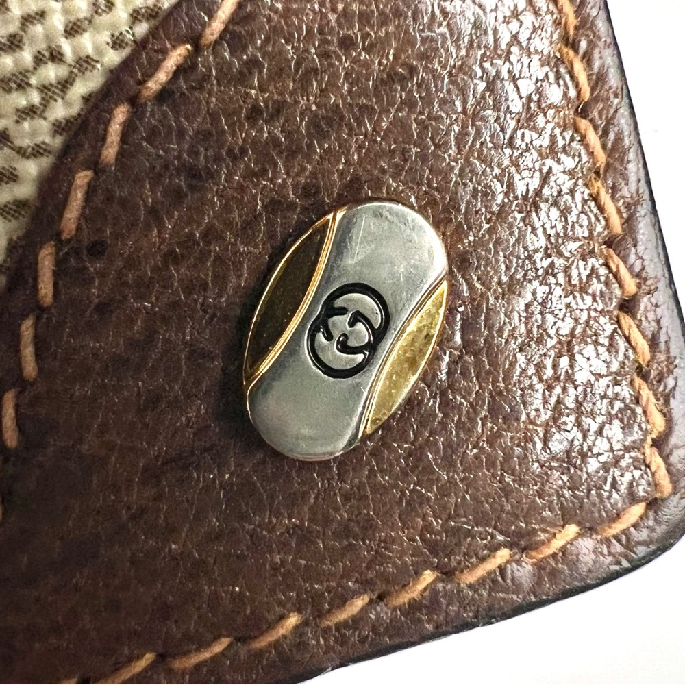Gucci Beige and Brown Wallet and check book - Picture 7 of 7
